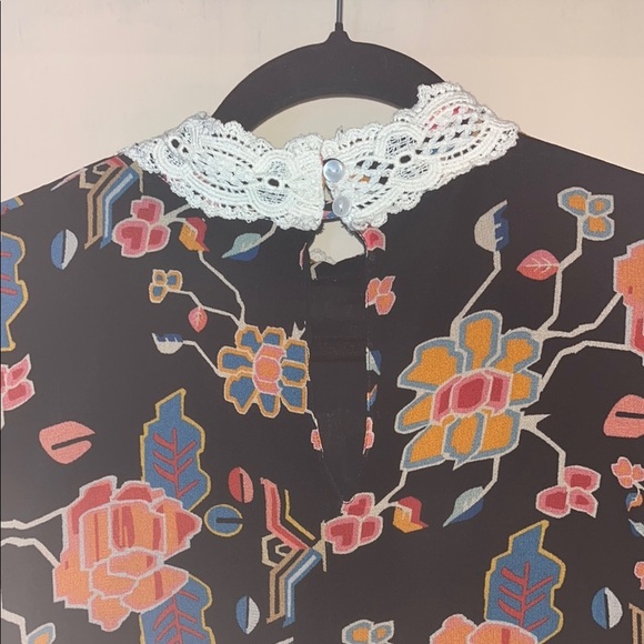 Anthropologie Verb Pallavee Singhee Floral Lace size medium Dress - Picture 13 of 17